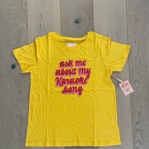 Ban.do Ask Me My Karaoke Song tshirt size M